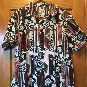 Good Vibes Hawaiian shirt.  Adult small-